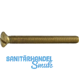 DIN964A M 4X 90 Messing blank Linsenschraube