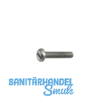 ~ISO1580 4.8 M 4x 12 verzinkt Flachkopfschraube mit Schlitz (DIN85A)