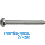 ~ISO7045 4.8 M 2.5x12 Phillips Kreuzschlitz verzinkt Linsenschraube (DIN7985A)