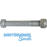 DIN601 4.6 M16x 55 feuerverzinkt Mutterschraube (Bauschraube)