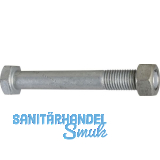 DIN601 4.6 M20x 50 feuerverzinkt Mutterschraube (Bauschraube)