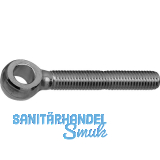 DIN444 LB 8.8 M24x130 verzinkt Augenschraube mit Gewinde bis Kopf