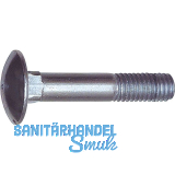 DIN603 8.8 U M12x 25 feuerverzinkt Torbandschraube ohne Mutter