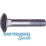 DIN603 M12x100 verzinkt Torbandschraube ohne Mutter