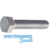 ISO4017 8.8 M 8x 12 verzinkt Sechskantschraube ohne Schaft (DIN933)