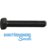 ISO4017 8.8 M 5x 20 verzinkt schwarz Sechskantschraube ohne Schaft (DIN933) ISO4017 8.8 M 5x 20 verzinkt schwarz Sechskantschraube ohne Schaft (DIN933)