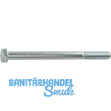 DIN931 10.9 M10x120 verzinkt Sechskantschraube mit Schaft