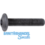 ISO7380-2 010.9 M 5x 25 blank Linsenschraube mit Flansch und ISK