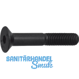 ISO10642 08.8 M 5x 10 Senkschraube mit Innensechskant verzinkt-schwarz