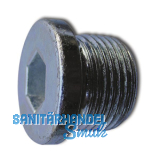 DIN908 5.8 M12x1.5 blank Verschlussschraube zylindrisches, metr. Feingewinde