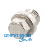 DIN910 G 3/8" Edelstahl A4 Verschlussschraube mit Rohrgewinde