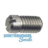 DIN427 14H M 5x 10 verzinkt Schaftschraube mit Schlitz und Kegelkuppe