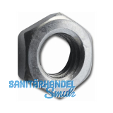DIN936/17H M27 verzinkt flache Sechskantmutter
