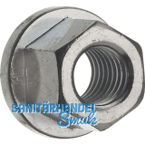 DIN6331/10 M24 verzinkt Sechskant-Flachbundmutter 1.5 d