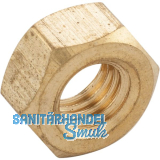 ISO4032 M 8 Messing blank Sechskantmutter