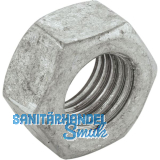 ISO4032/ 8 M27 feuerverzinkt ISO-passende Sechskantmutter