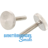 DIN653 M 5 x 10 Edelstahl A1 R�ndelschraube niedrige Form