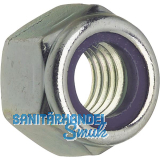 ISO7040 / DIN6924 8 M 8 verzinkt Sicherungsmutter hohe Form