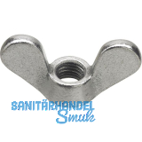 DIN315 M16 verzinkt Fl�gelmutter aus Temperguss (GT)