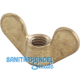 DIN315 M 6 Messing blank Fl�gelmutter