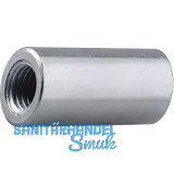 Gewindereduziermuffen von M 6 auf M 8 verzinkt