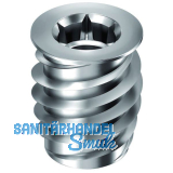 RAMPA Einschraubmuffe TYP SKD330 M 8x 18 AD:14 verzink-blau mit Bund