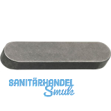 DIN6885A C45K 16x10x 80 blank Passfeder rundstirnig