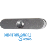 DIN6885C C45K 10x 8x 32 blank Passfeder rundstirnig + Bohrung