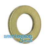 ISO7089 M24 Messing blank Scheibe ohne Fase (~DIN125)