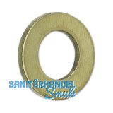 ISO7089 M14 Messing blank Scheibe ohne Fase (~DIN125)