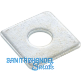 DIN436 M12 feuerverzinkt Vierkantscheibe f�r Holzkonstruktionen