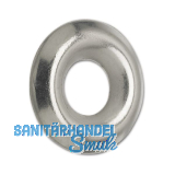 Fassonscheibe 4.1x13 Eisen vernickelt f�r Senkschrauben