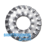 DIN6798A M10 verzinkt F�cherscheibe DD doppelte Zahnung