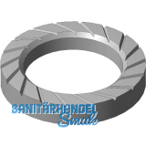 TECKENTRUP Sperrkantscheibe SK-Z - M12 - Stahl Zinklamelle