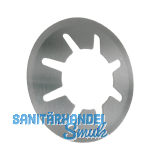 Achsenklemmring ohne Kappe 10 mm Edelstahl