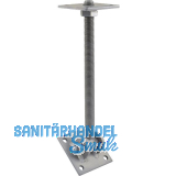 Pitzl Pfostentr�ger PTP 12013.7301 - Stahl ZiNiP beschichtet mit Gewindestange