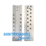 PITZL Schwerlast HVP 120x500x20 mm Aluminium eloxiert