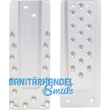 PITZL Schwerlast HVP 140x400x20 mm Aluminium eloxiert