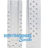 PITZL Schwerlast HVP 140x500x20 mm Aluminium eloxiert