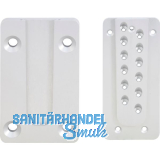 PITZL HVP Betonanschluss 110x180x18 Aluminium eloxiert