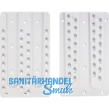 PITZL Doppel HVP 160x220x12 mm Aluminium eloxiert