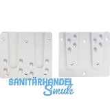 PITZL Doppel HVP 240x200x20 mm Aluminium eloxiert