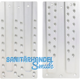 PITZL Doppel HVP 240x500x20 mm Aluminium eloxiert