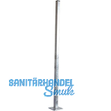 PITZL Gel�nderst�tze 31100.0000 mit Vierkantrohr feuerverzinkt