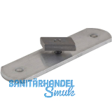 PITZL Durchgangslasche 31140.0000 f�r Gel�nderst�tze C-Profil - Aluminium