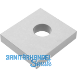 GH Druckscheiben HT 70x77x20mm Bohrung 26mm - Stahl verzinkt-blau