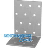 GH Lochplattenwinkel 60x40x60x2,5 - Stahl feuerverzinkt