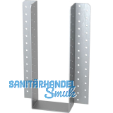 GH Balkenschuh 05/2 aussenliegend 160x160 - Stahl feuerverzinkt