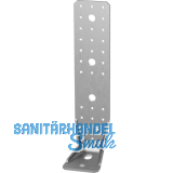 GH Winkelverbinder Langloch KR/E / 285x88x65x4 - Stahl feuerverzinkt