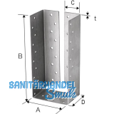 SIMPSON Balkenschuh BSIL 100x230 feuerverzinkt innenliegend mit Bewertung